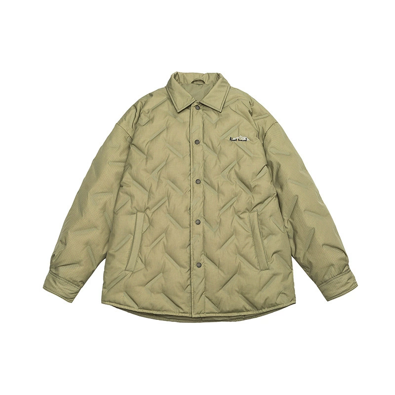 厂家直销大码男士加厚黑色羽绒服，修身设计，冬季休闲外套，连帽立领，多口袋实用