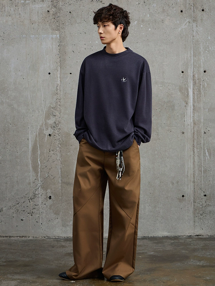 厂家直销男士宽松透气刺绣牛仔外套，秋季休闲风格，多口袋设计