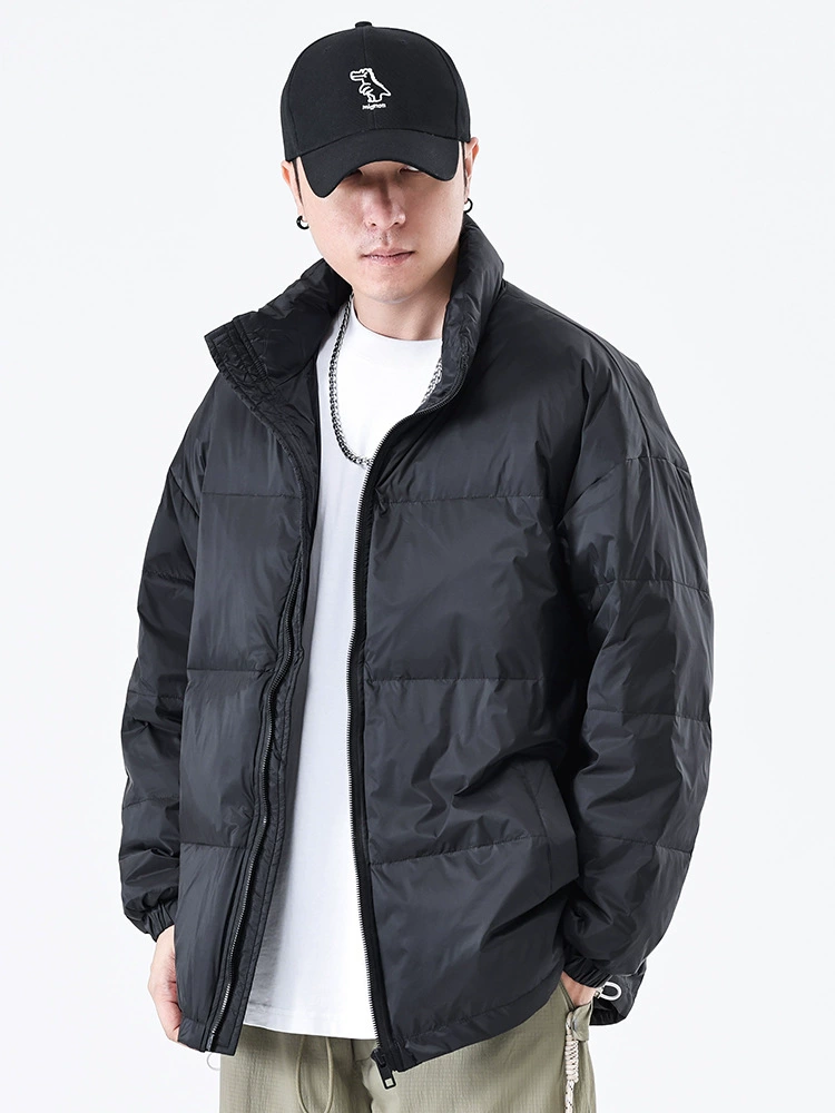 厂家直销男士修身加厚冬季牛仔外套，宽松款式，休闲风格，多口袋设计