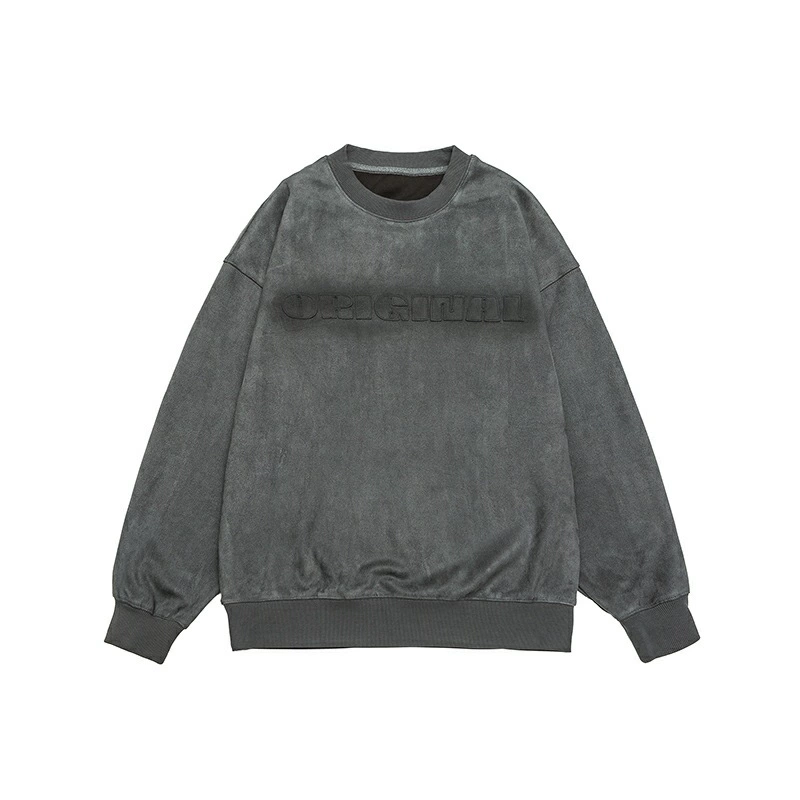 厂家直销男士宽松修身水洗做旧字母印花牛仔外套，春秋休闲，潮流风格