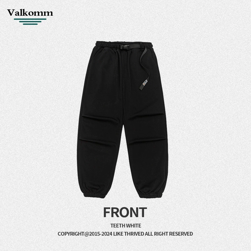 厂家直销男士宽松伞兵裤，加厚休闲牛仔裤，适合春秋季，压皱工艺，百搭潮流风格