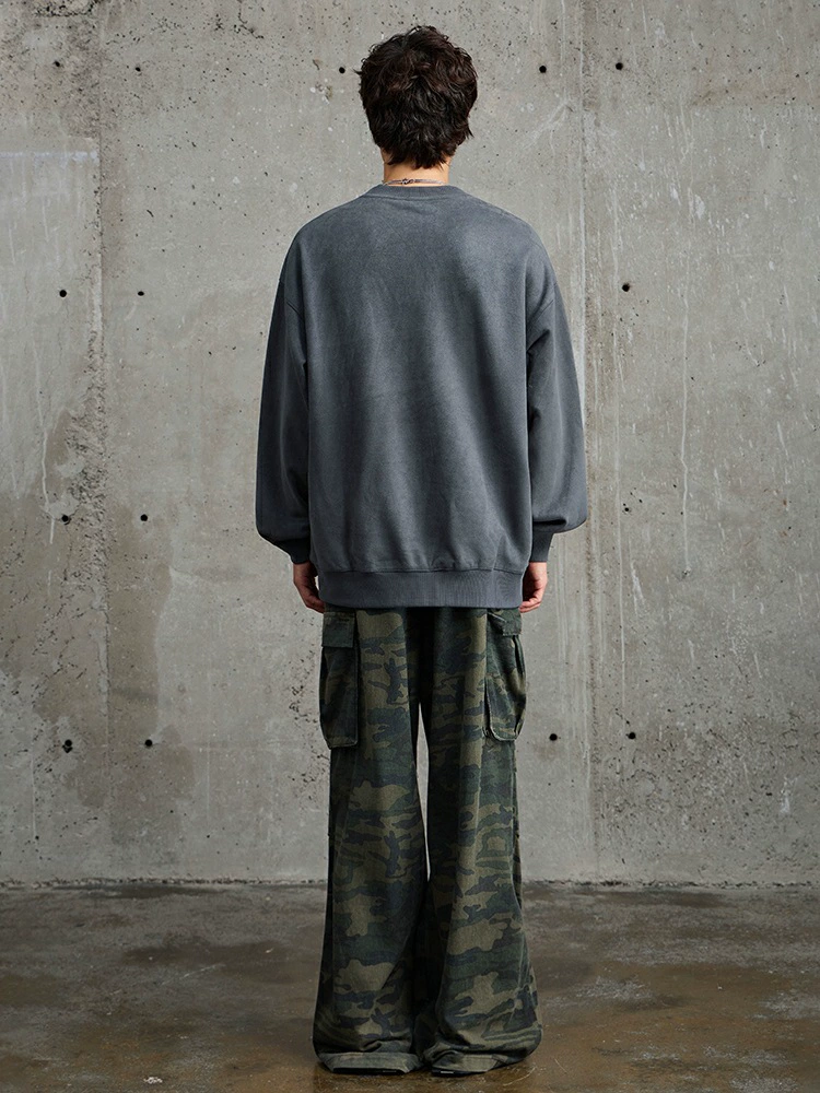 厂家直销男士宽松修身水洗做旧字母印花牛仔外套，春秋休闲，潮流风格