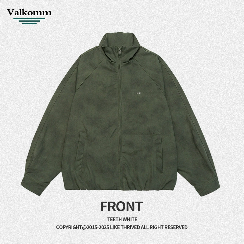 厂家直销男士透气防风印花宽松牛仔外套，春秋休闲，耐磨吸湿排汗