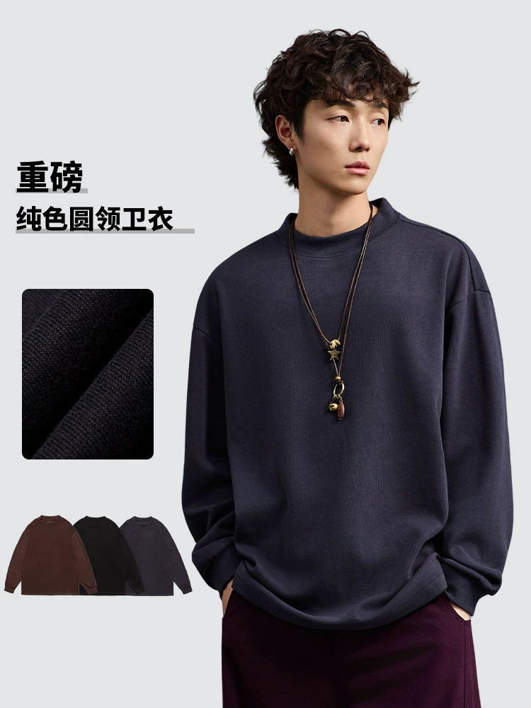 厂家直销男士宽松高品质纯色牛仔衬衫，春秋休闲风格，免烫透气设计