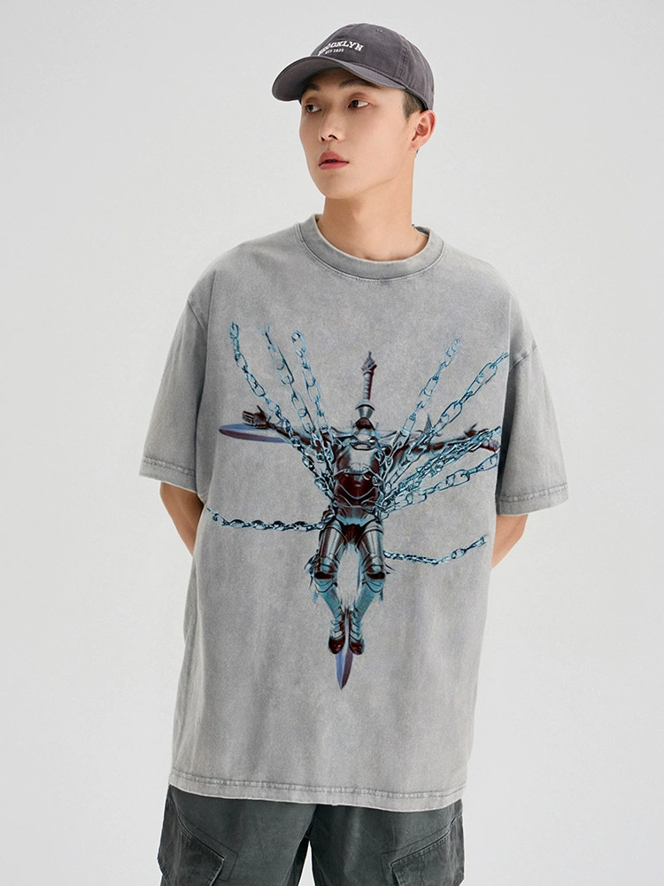 厂家直销男士宽松修身水洗牛仔裤，夏季休闲风格，透气舒适设计