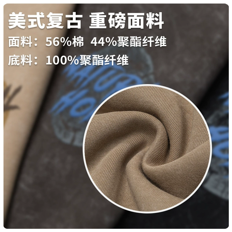 厂家直销男士宽松百搭印花牛仔外套，春秋日常、高街流行风格，数码印花潮流设计