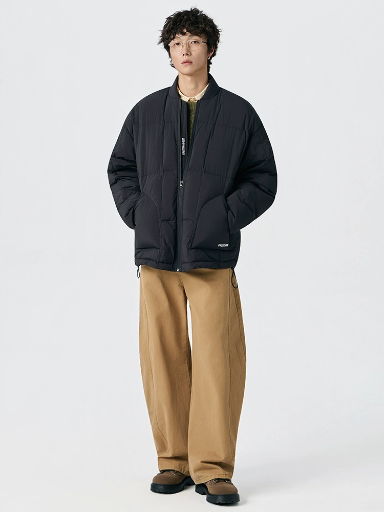 厂家直销男士加厚宽松款牛仔外套，秋冬休闲风格，多口袋设计