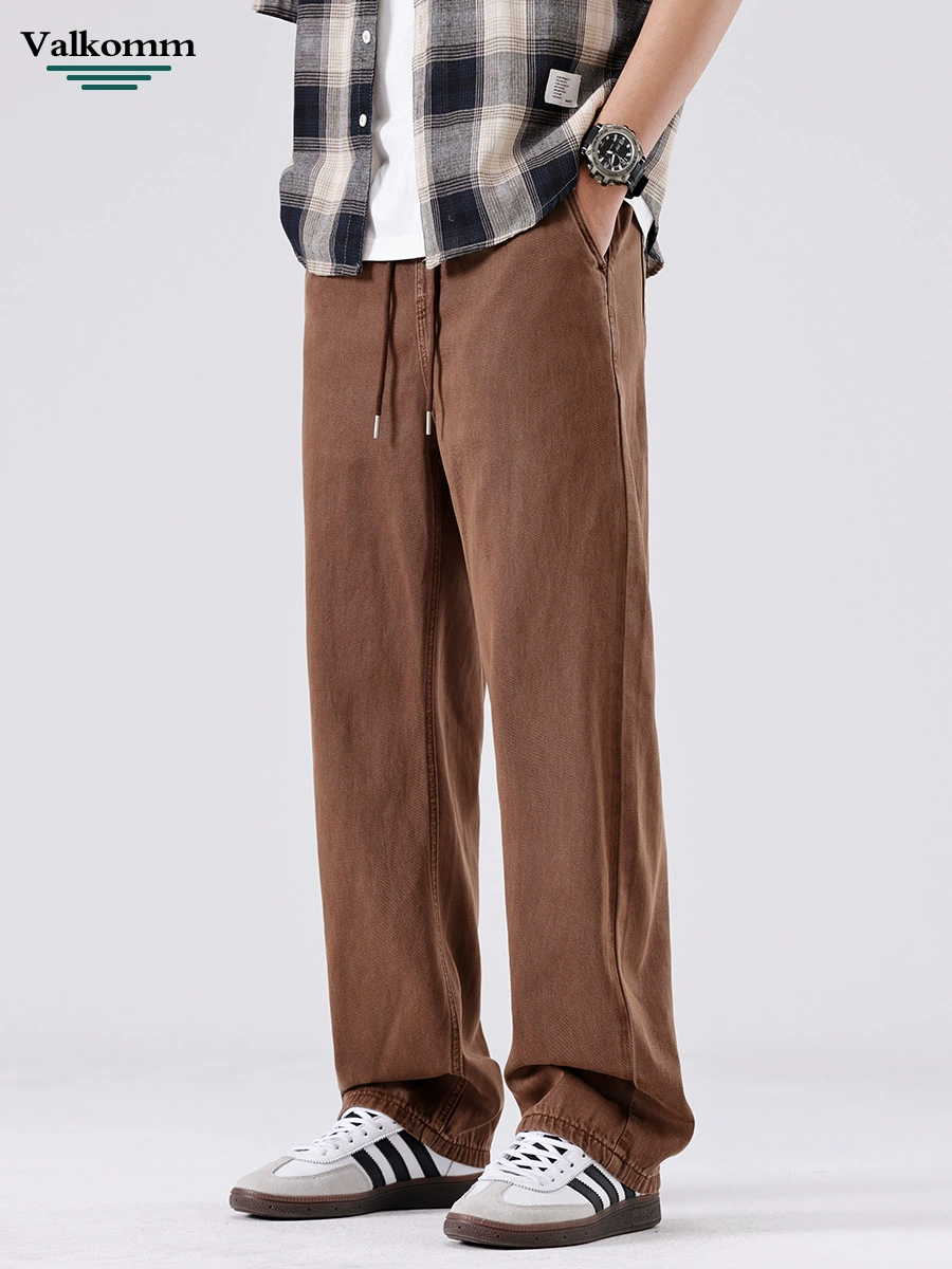 厂家直销男士宽松透气夏季牛仔裤，轻柔水洗直筒长裤，休闲潮流风格