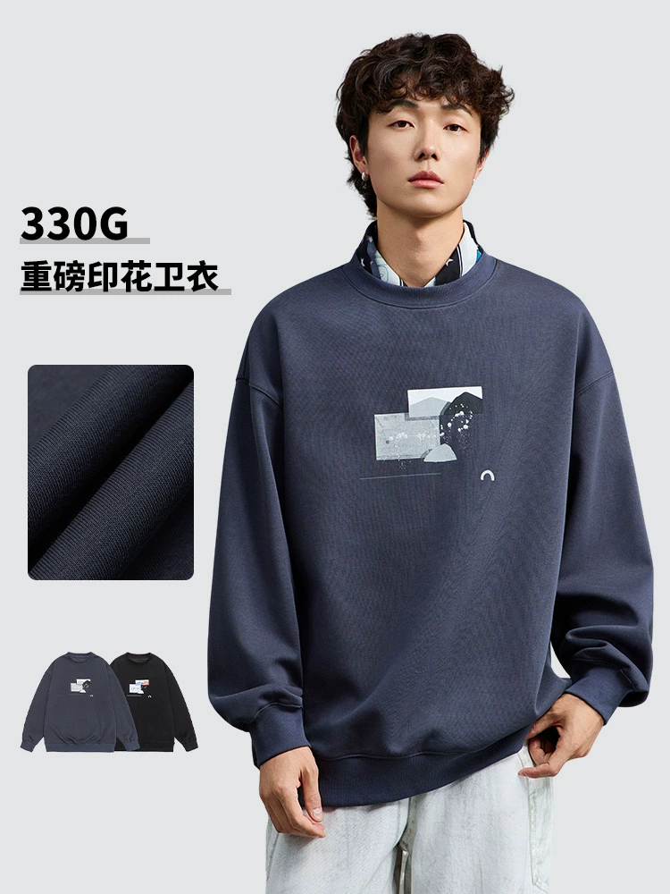 厂家直销男士宽松印花牛仔外套，春秋休闲风格，数码工艺设计